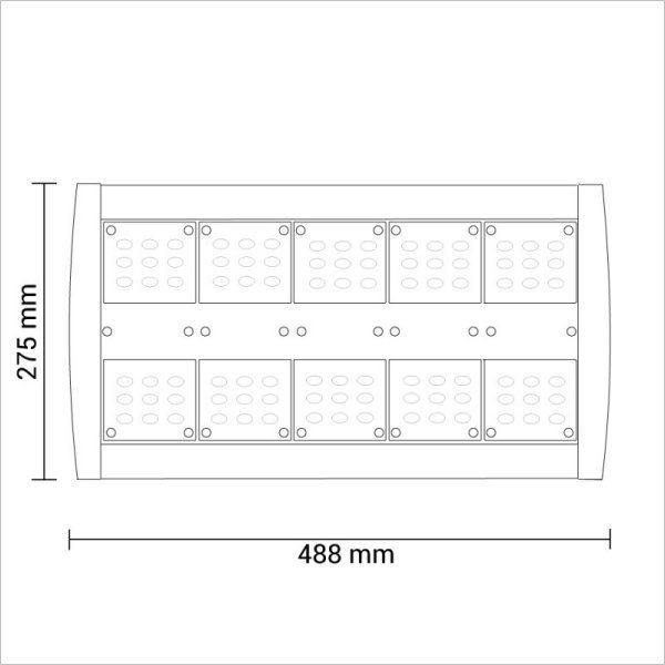 Lampadaire d'éclairage public LED 150W – Image 3
