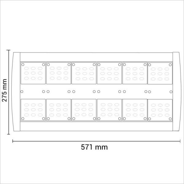 Lampadaire d'éclairage public LED 180W – Image 3